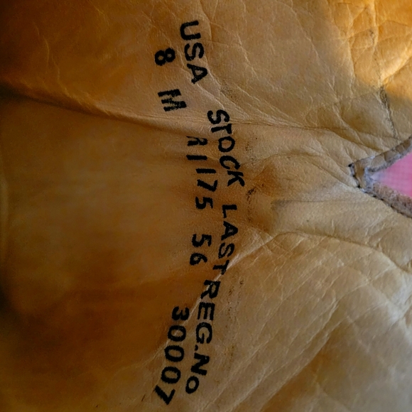 Sand /Tan /Beige leather cowboy boots with White Stitching with 2 inch heel - Picture 10 of 10